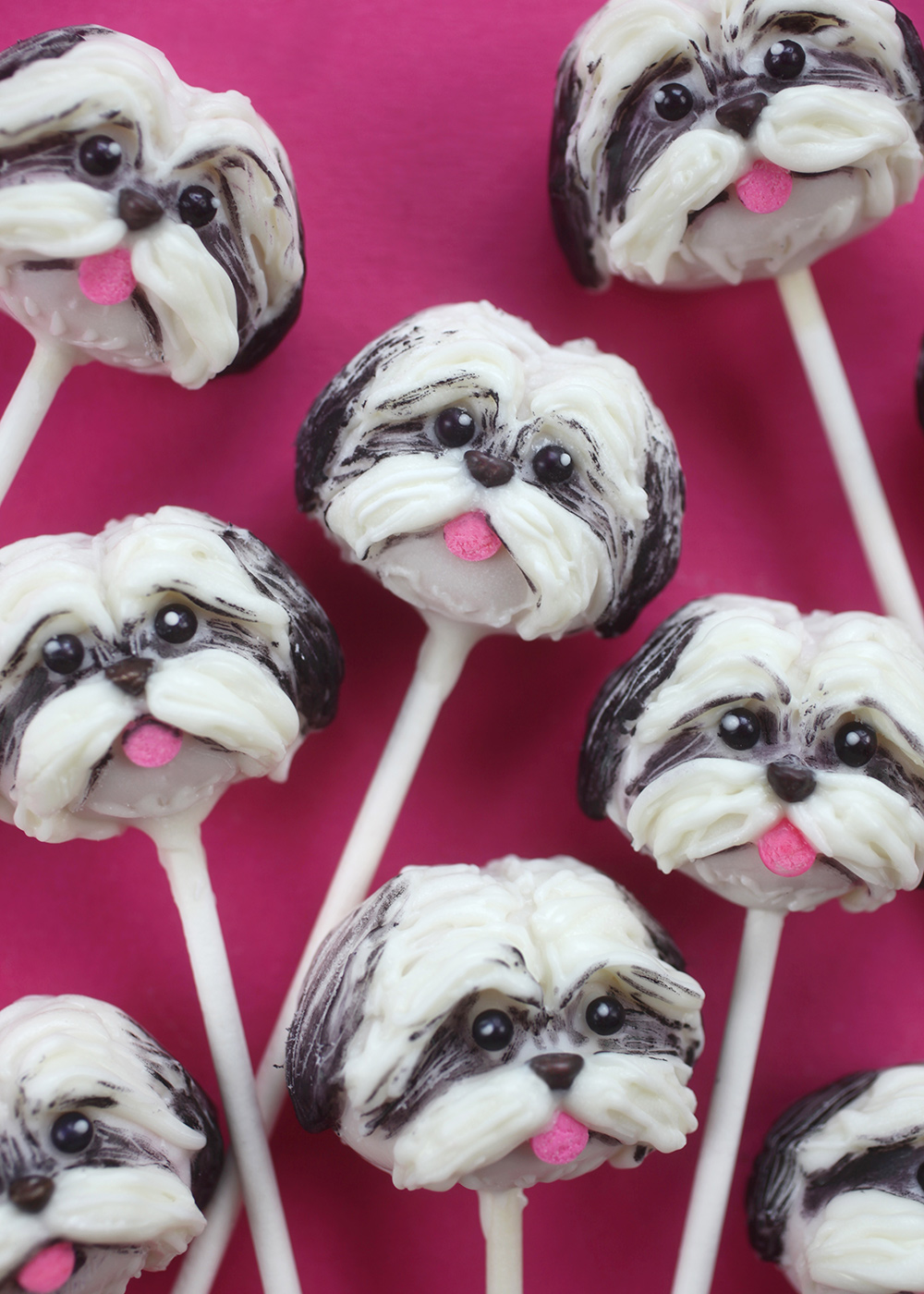 Shih tzu cake top ideas