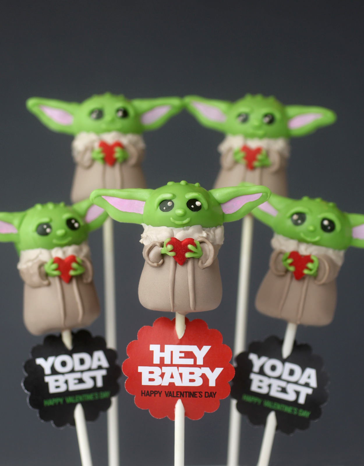 Hey Baby Yoda Best Bakerella