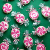 Peppermint Candy Sugar Cookies - Bakerella