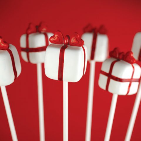 Red And White Cake Pops - CakeCentral.com