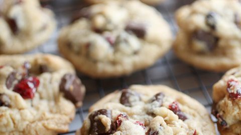 Cranberry Walnut Chocolate Chunk Cookies - Bakerella